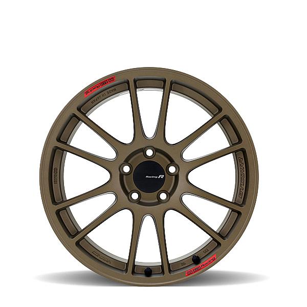 Enkei GTC01RR 18x10 22mm Offset 5x114.3 75mm Bore Titanium Gold