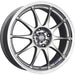 Enkei J10 16x7 38mm Offset 5x100/114.3 72.6mm Bore Silver Wheel