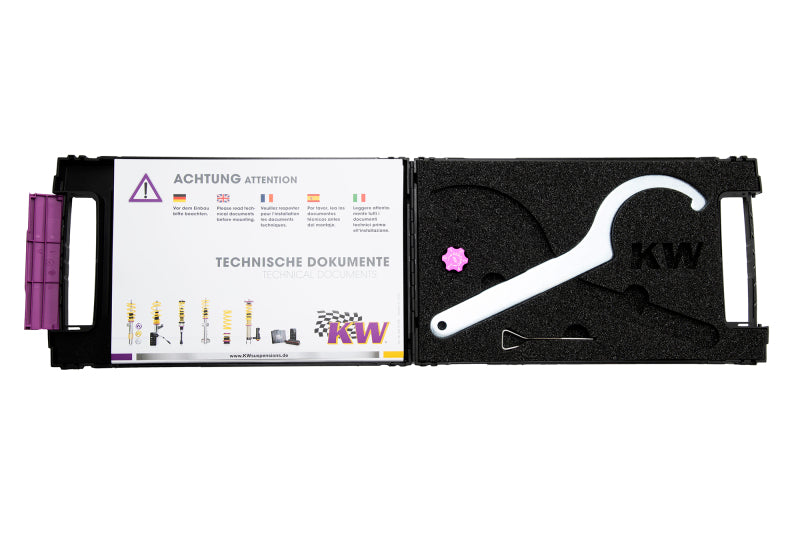 KW Coilover Kit V3 Audi Q5 (8R); all models; all engines equipped w/ electronic dampening