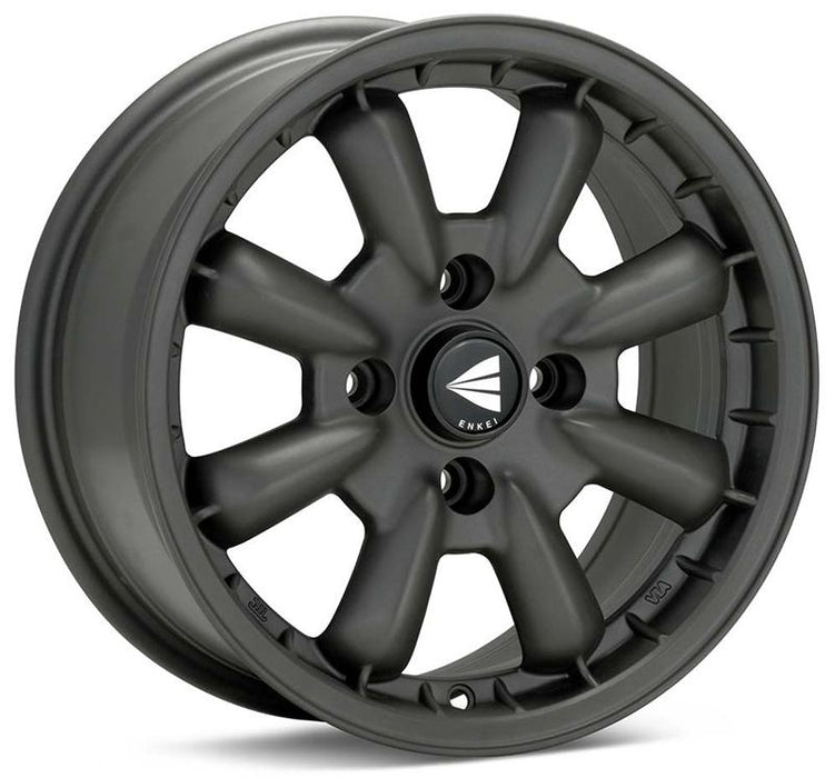 Enkei Compe 15x8 0mm Offset 4x114.3 72.6mm Bore Matte Gunmetal Wheel