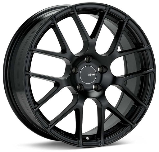 Enkei Raijin 19x8.5 50mm Offset 5x114.3 72.6mm Bore Black Wheel