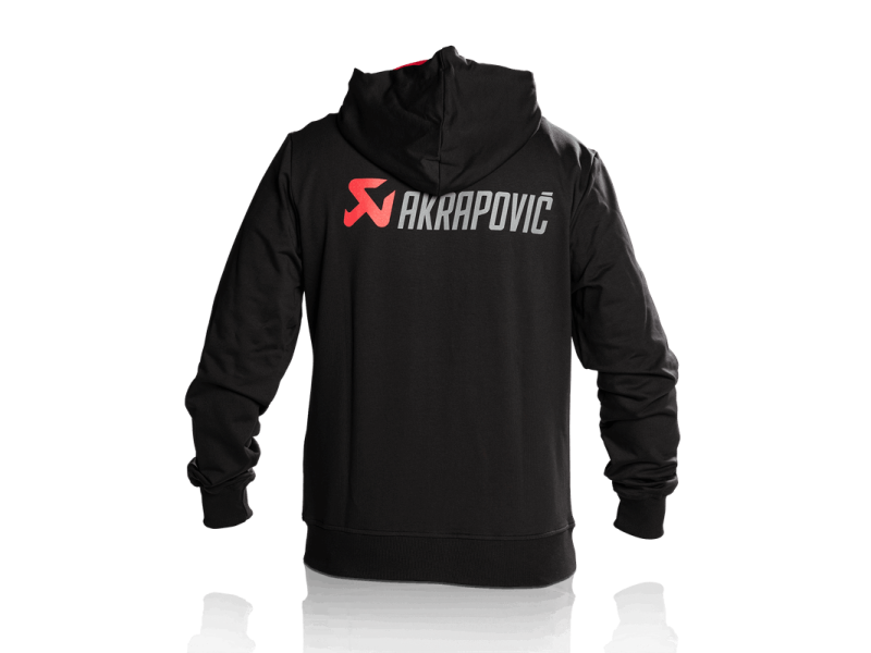 Akrapovic Mens Akrapovic Logo Black Hoodie L