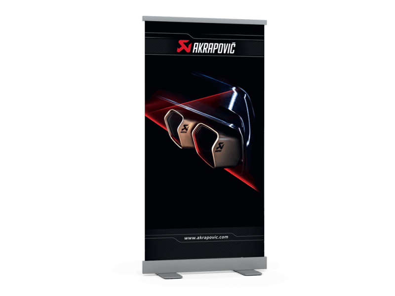 Akrapovic Pull Up Banner CAR - Corvette C8