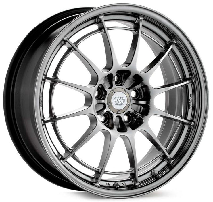 Enkei NT03+M 18x9.5 40mm Offset 5x108 72.6mm Bore Hyper Silver Wheel