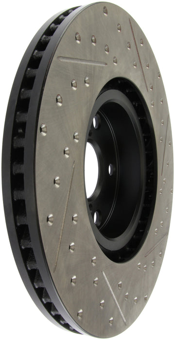 StopTech 14 Lexus IS Slotted & Drilled Front Right Rotor