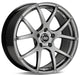 Enkei M52 17x7.5 42mm Offset 4x100 72.6mm Bore Hyper Black Wheel