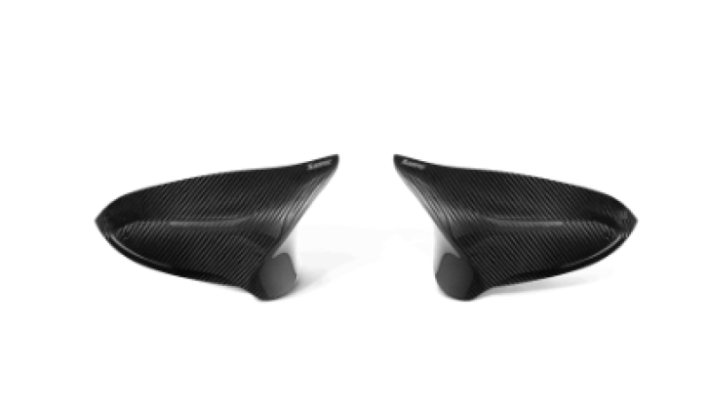 Akrapovic 2014+ BMW M3 (F80) Carbon Fiber Mirror Cap Set - High Gloss