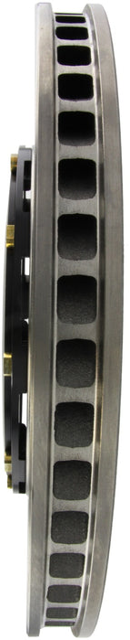 StopTech 09-11 Nissan GT-R Front Left Slotted Bare Iron 380x34mm AeroRotor Kit