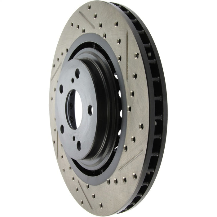 StopTech Sport Drilled & Slotted Rotor - Front Left