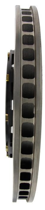 StopTech 09-11 Nissan GT-R Front Right Slotted Bare Iron 380x34mm AeroRotor Kit