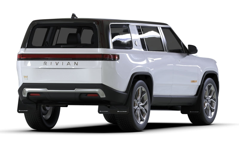 Rally Armor 22-26 Rivian R1S Black UR Mud Flap w/Red Logo