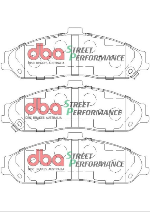 DBA 97-06 Corvette (Incl C5 Z06) SP500 Front Brake Pads