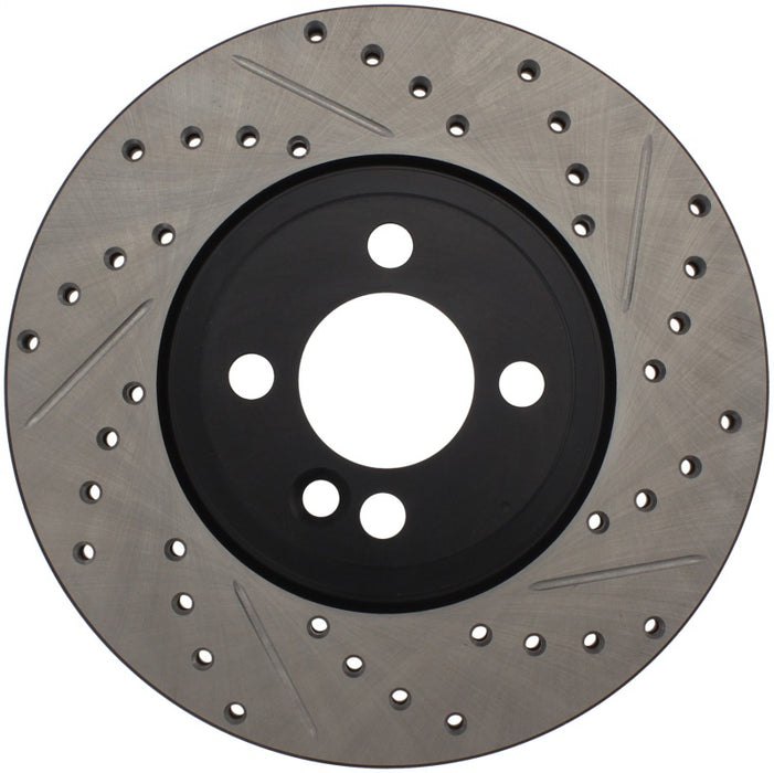 StopTech Slotted & Drilled Sport Brake Rotor 07-13 Mini Cooper