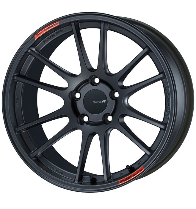 Enkei GTC01RR 18x8.5 42mm Offset 5x114.3 75mm Bore Matte Gunmetallic Wheel