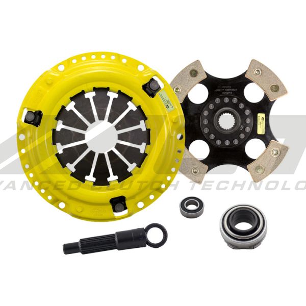 ACT 1988 Honda Civic XT/Race Rigid 4 Pad Clutch Kit