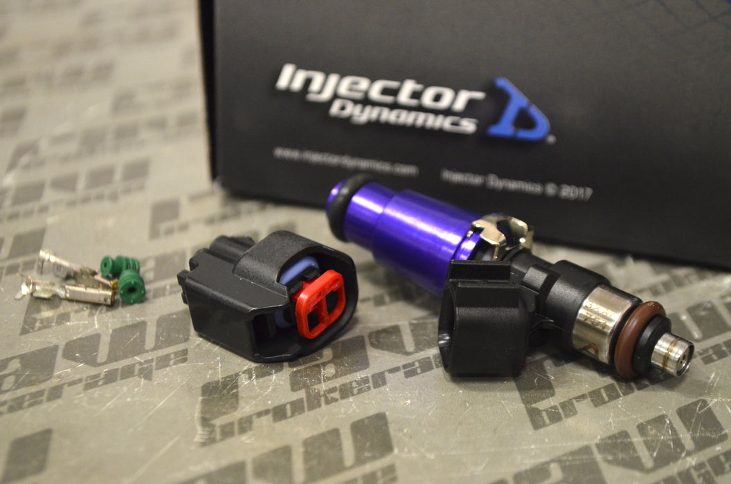 Injector Dynamics 1340cc Injector - 60mm Length - 14mm Purple Top - Denso Lower Cushion