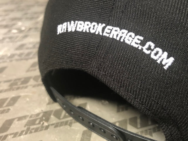 Raw Brokerage Snapback Hat