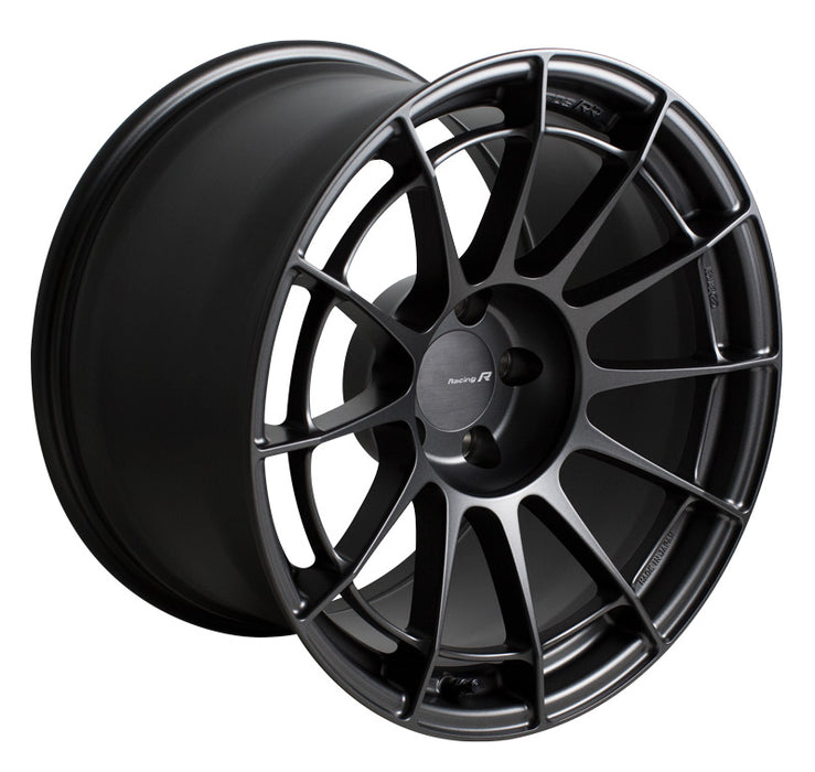 Enkei NT03RR 18x9 45mm Offset 5x112 66.5mm Bore Matte Gunmetal Wheel