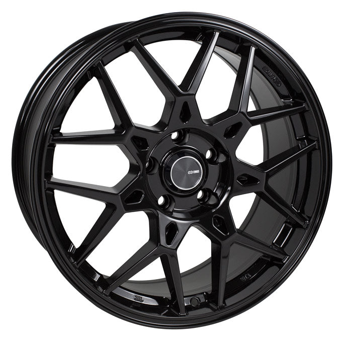 Enkei PDC 17x7.5 50mm Offset 5x114.3 72.6mm Bore Black Wheel