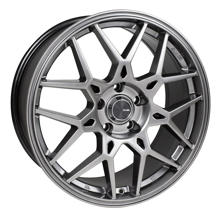 Enkei PDC 16x7 38mm Offset 5x114.3 72.6mm Bore Grey Wheel