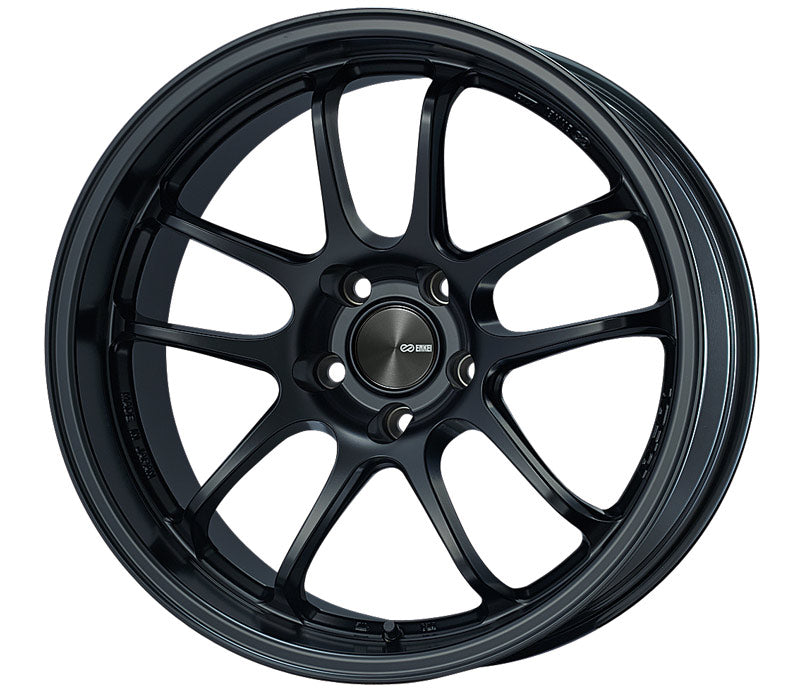 Enkei PF01EVO 17x9.5 35mm Offset 5x114.3 75mm Bore Matte Black Wheel