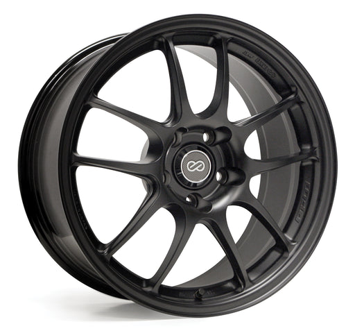 Enkei PF01 17x9 35mm Offset 5x114.3 75mm Bore Matte Black Wheel