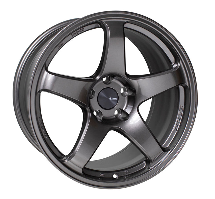 Enkei PF05 18x8.5 38mm Offset 5x114.3 75mm Bore Dark Silver Wheel