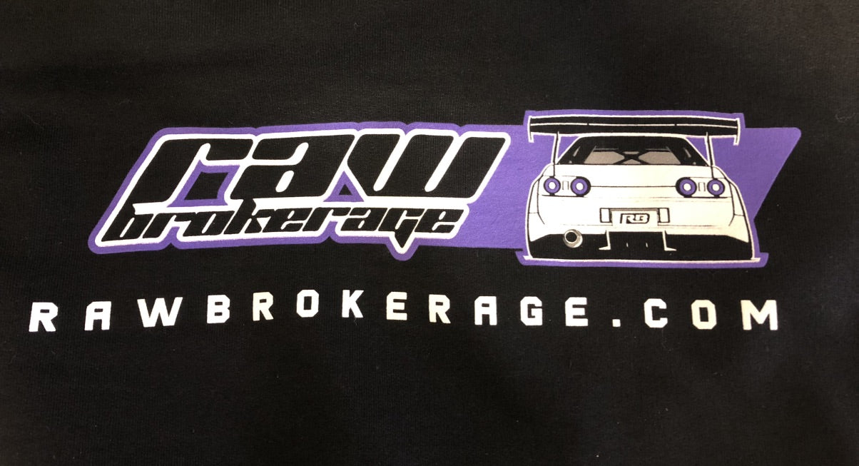 Raw Brokerage R32 GTR Black Pullover Hoodie