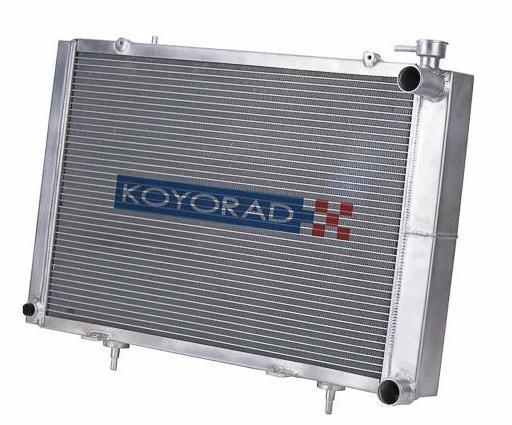 Koyo Nissan 240SX S13/S14 RB Swap Twin Pass Radiator (RB20 RB25 RB26 ...
