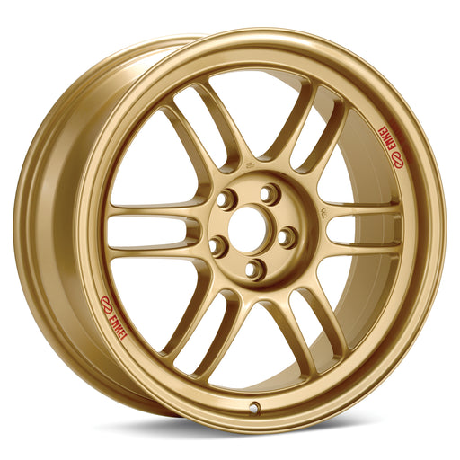 Enkei RPF1 18x8 45mm Offset 5x100 56mm Bore Gold Wheel