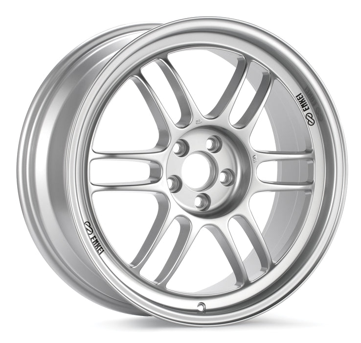 Enkei RPF1 17x10 38mm Offset 5x114.3 73mm Bore Silver Wheel