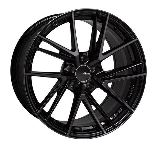 Enkei TD5 18x9.5 45mm Offset 5x100 72.6mm Bore Pearl Black Wheel