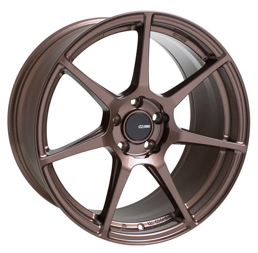 Enkei TFR 17x8 45mm Offset 5x112 72.6mm Bore Copper Wheel