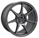 Enkei TFR 18x8.5 45mm Offset 5x100 72.6mm Bore Matte Gunmetal Wheel