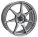 Enkei TFR 17x8 45mm Offset 5x100 72.6mm Bore Storm Gray Wheel