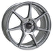 Enkei TFR 17x8 35mm Offset 5x114.3 72.6mm Bore Storm Gray Wheel