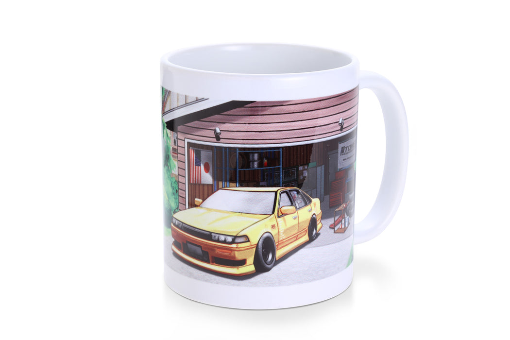 Tomei MUG WHITE A31 CEFIRO GARAGE