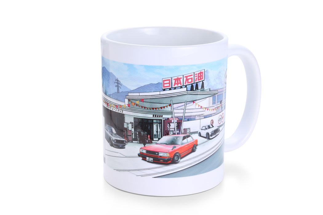 Tomei MUG WHITE B120/910/C210 GAS STATION