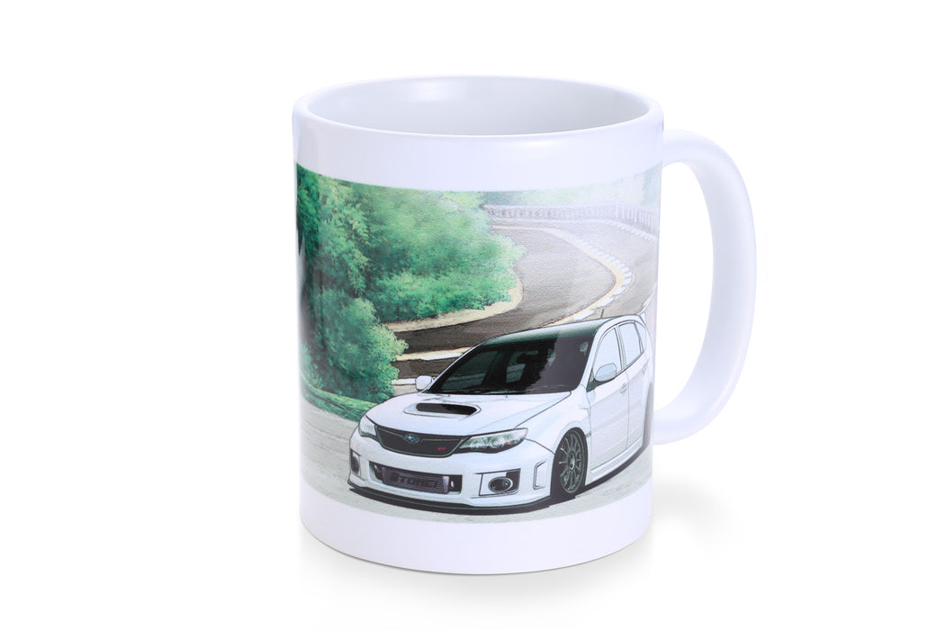 Tomei MUG WHITE GRB IMPREZA TOUGE