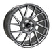 Enkei TM7 17x8 45mm Offset 5x114.3 72.6mm Bore Storm Gray Wheel