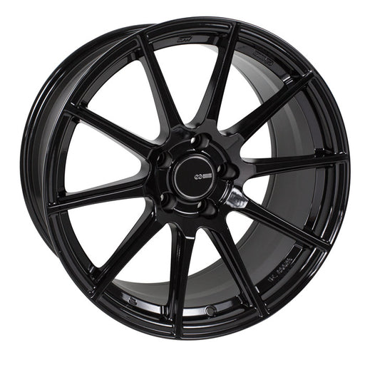 Enkei TS-10 18x9.5 35mm Offset 5x114.3 72.6mm Bore Gloss Black Wheel