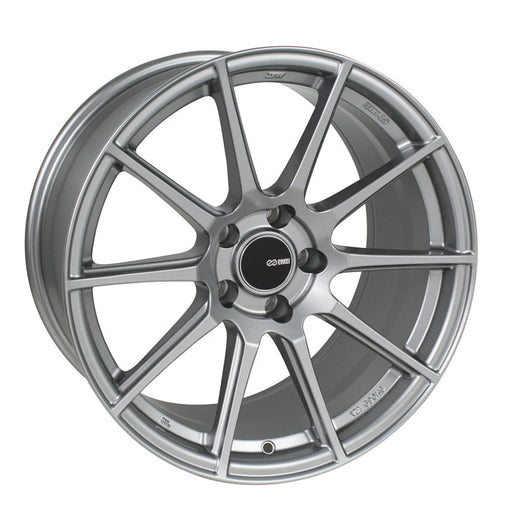 Enkei TS-10 17x8 35mm Offset 5x114.3 72.6mm Bore Storm Gray Wheel