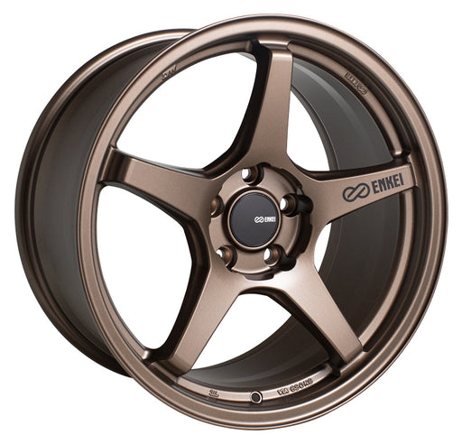 Enkei TS-5 18x8.5 45mm Offset 5x100 72.6mm Bore Bronze Wheel