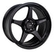 Enkei TS-5 18x8.5 45mm Offset 5x100 72.6mm Bore Gloss Black Wheel