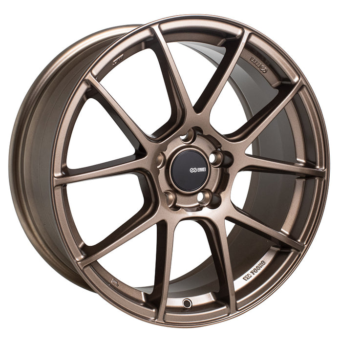 Enkei TSV 18x8.5 38mm Offset 5x114.3 72.6mm Bore Gloss Bronze Wheel