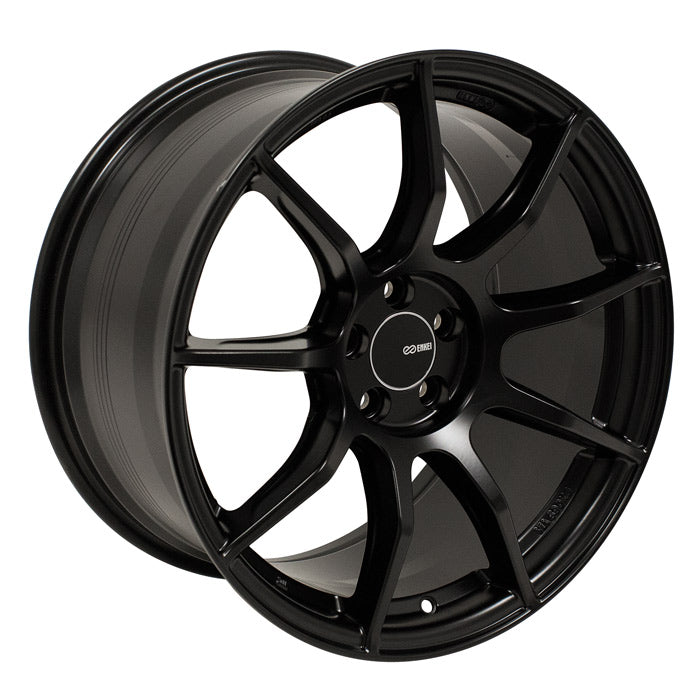 Enkei TS9 18x8.5 40mm Offset 5x100 72.6mm Bore Matte Black Wheel