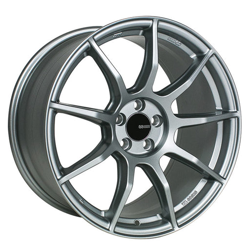 Enkei TS9 18x9.5 45mm Offset 5x100 72.6mm Bore Platinum Gray Wheel