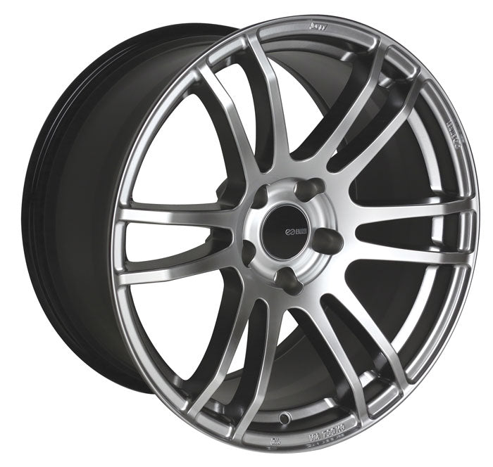 Enkei TSP6 17x8 45mm Offset 5x112 72.6mm Bore Hyper Silver Wheel