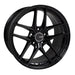 Enkei TY-5 18x8.5 35mm Offset 5x114.3 72.6mm Bore Gloss Black Wheel