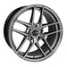 Enkei TY-5 19x9.5 35mm Offset 5x120 72.6mm Bore Hyper Silver Wheel